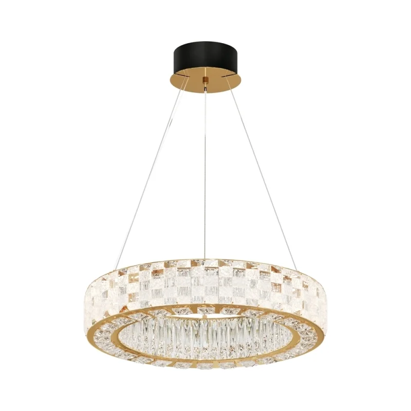 Люстра светодиодная подвесная Maytoni Castello 40 Вт 3000К 20 кв.м (MOD336PL-L120G3K)