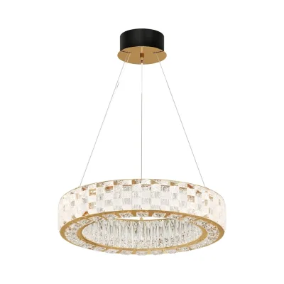 Люстра светодиодная подвесная Maytoni Castello 40 Вт 3000К 20 кв.м (MOD336PL-L120G3K)