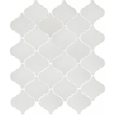 Мозаика Kerama Marazzi Арабески белая керамическая 300х260х7 мм глянцевая (10 шт.=0,59 кв.м)