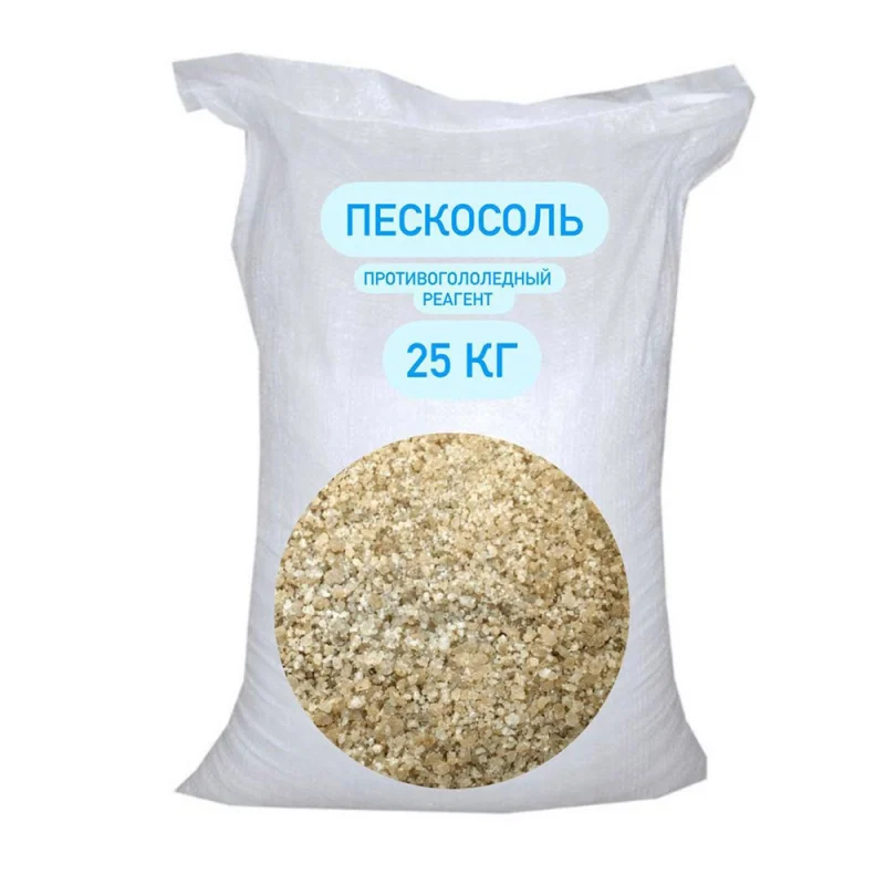 Реагент противогололедный Пескосоль 25 кг