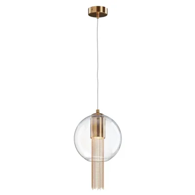 Светильник подвесной Maytoni Flusso GU10 12 Вт 6 кв.м бронза IP20 (P095PL-01BZ)