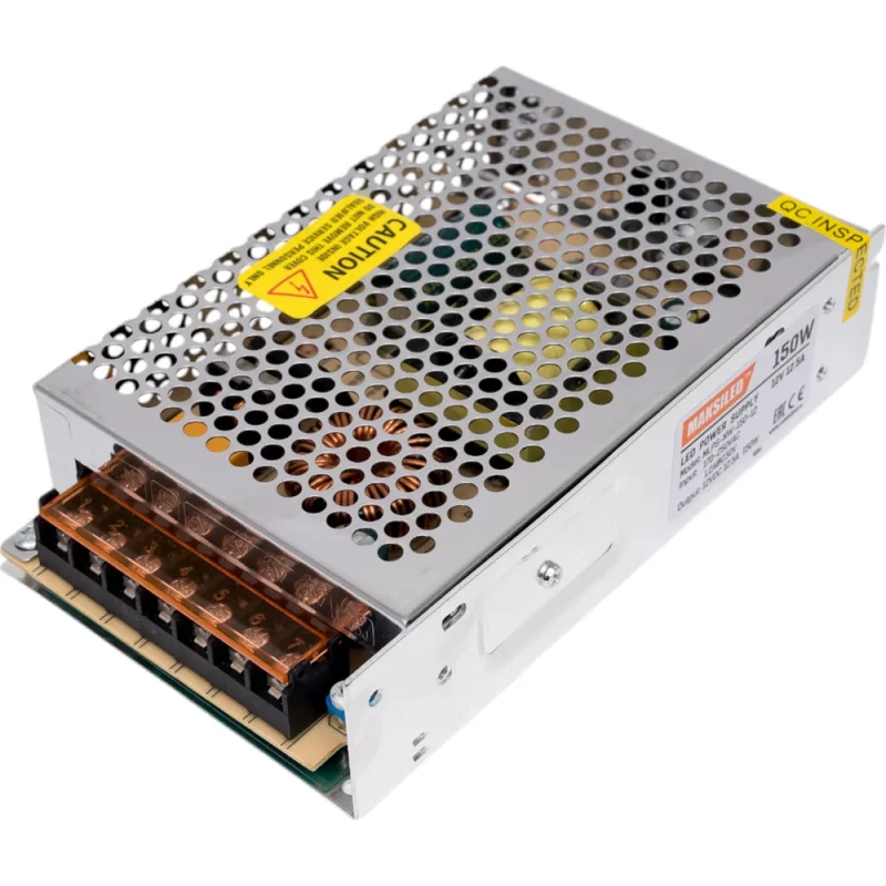 Блок питания MAKSILED 150Вт, 12В, IP20, 12.5А, 160х98х38мм, MLPS-NW-150-12