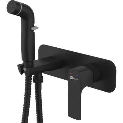 Смеситель с гигиеническим душем Lemark Ursus встраиваемый LM7220BL