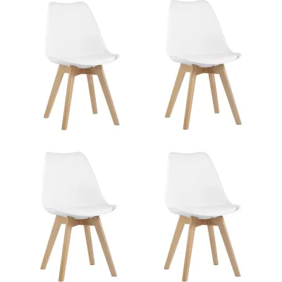 Стул для кухни Стул Груп frankfurt v белый, 4 шт. Y863-V seat white BOX