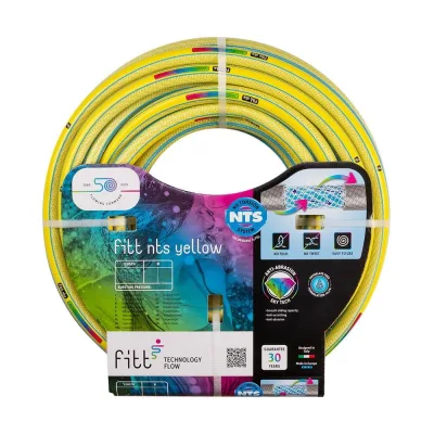 Шланг НТС ЕЛЛОУ/NTS YELLOW 19 мм (3/4"), 50 м FITT NTS YELLOW 3/4" 50м