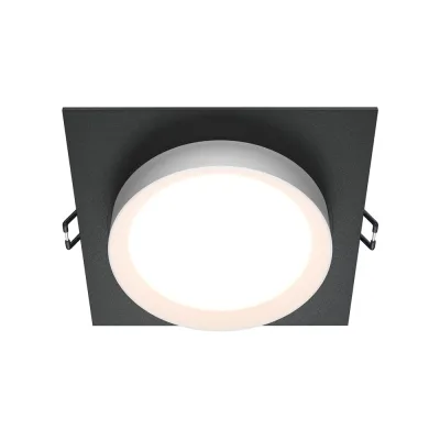 Светильник встраиваемый GX53 черный 15 Вт IP20 Maytoni Hoop (DL086-GX53-SQ-BW)