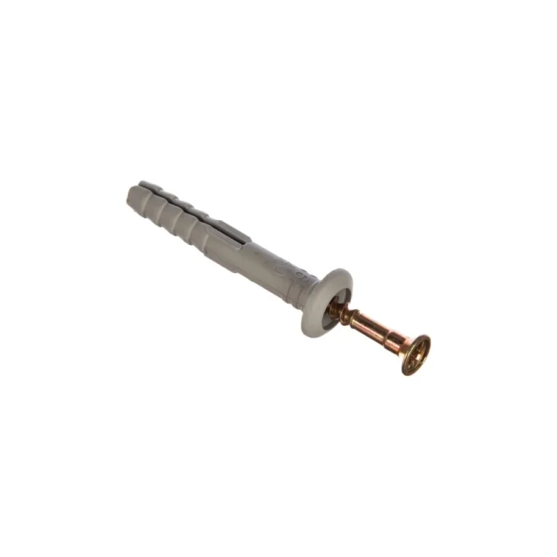 Дюбель-гвоздь ОПМ 227016-1 8x140 потай буртик нейлон gelb zn 100 шт П0000025373