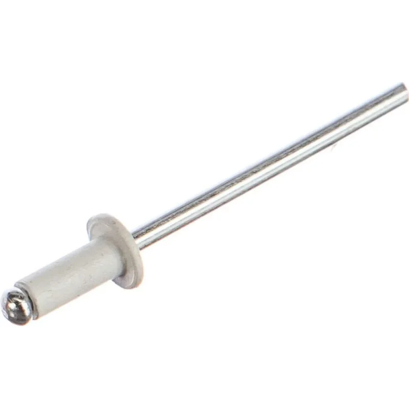 Заклепка ОПМ ISO 15977 RAL 9003 тяговая, d3,2x6 Al/St с плоской головкой, 1000 шт. УТ000022275