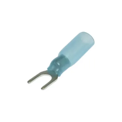 Наконечник кабельный вилочный изолированный Pro Legend 2-5 HST, 27 А, 16-14 AWG, синий, латунь луженая PL2937