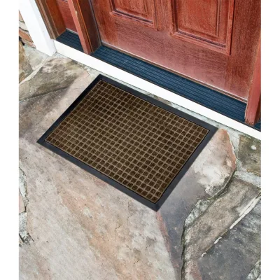 Коврик придверный Joy Home 60х90 см, Люкс коричневый 12539