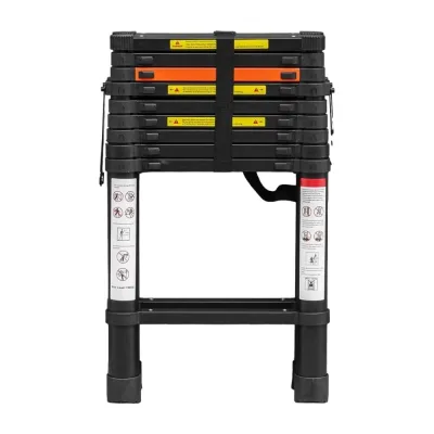 Телескопическая алюминиевая бытовая стремянка ROCKFORCE 2.9 м RF-UP290-2