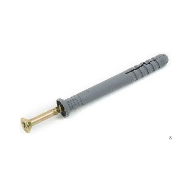 Дюбель-гвоздь ОПМ 227016-1 8x80 потайной буртик, ПНД, gelb zn, 250 шт. П0000025347