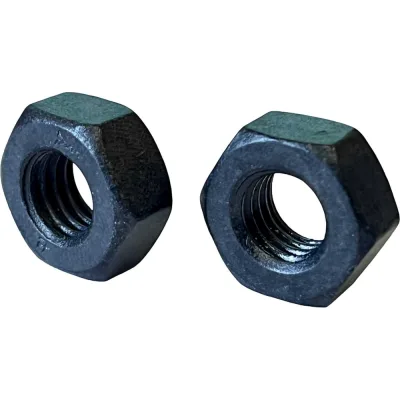 Гайка ОПМ DIN 934, М10 8 black flZnncL-480h 100 шт. УТ000126879
