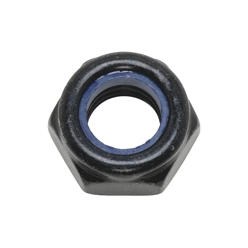Гайка ОПМ DIN 985, М10 8 black flZnncL-720h 100 шт. УТ000128441