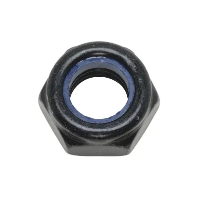 Гайка ОПМ DIN 985, М10 8 black flZnncL-720h 100 шт. УТ000128441
