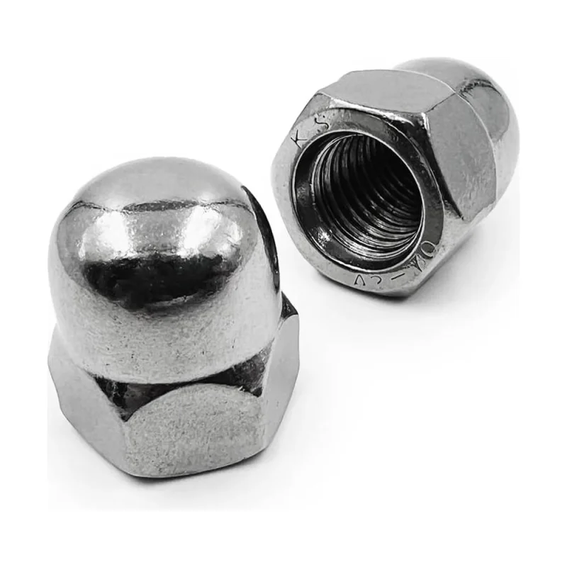 Гайка ОПМ DIN 1587 М10 6 black zn 1000 шт. УТ000117094