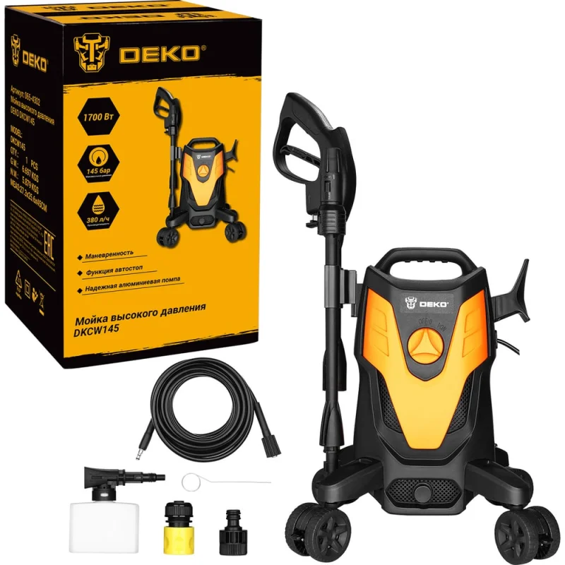 Мойка высокого давления DEKO DKCW145 065-4302