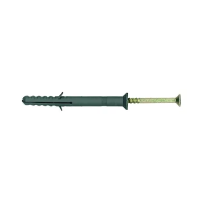 Дюбель-гвоздь ОПМ 227016-1 8x100 потайной буртик, ПНД, с усом, 50 шт. П0000025353