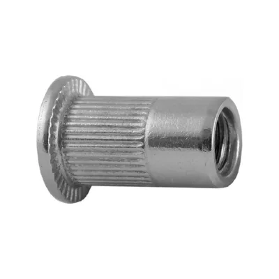 Заклепка-гайка ОПМ 110015 М5x12 zn с цилиндр. бортиком РИФ 1000 шт. УТ000114108