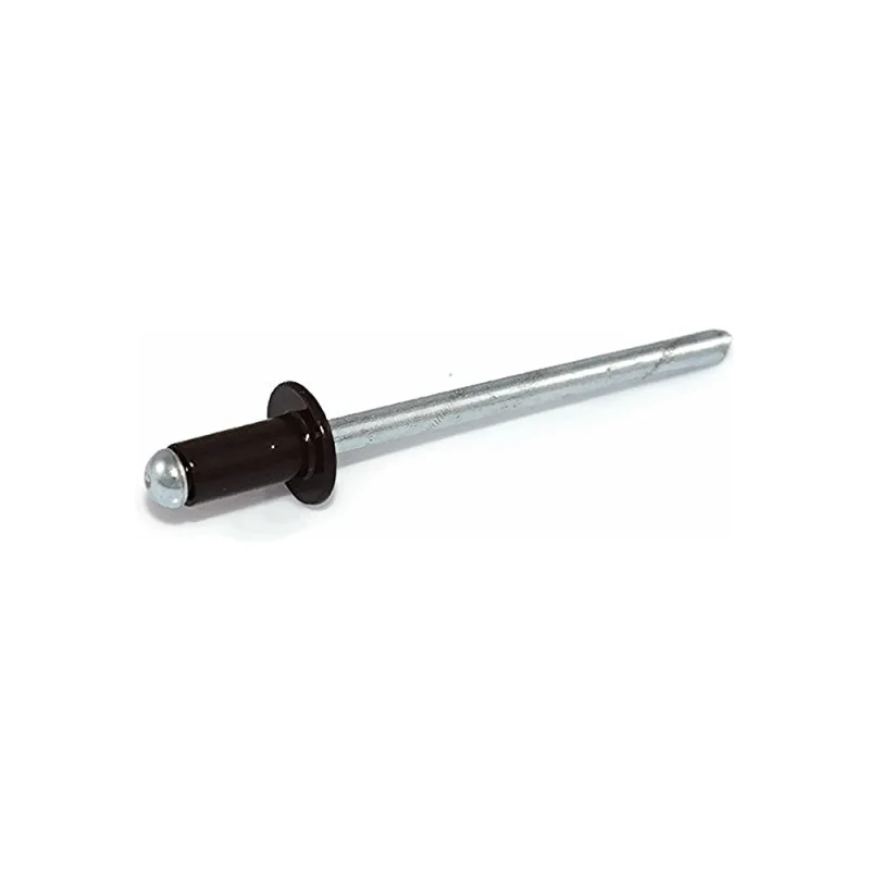 Заклепка ОПМ ISO 15977 RAL 9005 черная тяговая d3,2x8 Al/St с плоской головкой, 1000 шт. УТ000071307