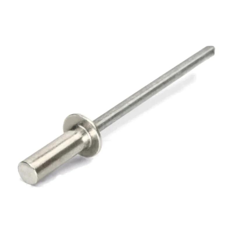Заклепка ОПМ ISO 15973 d3,2x6 Al/St закрытая, с плоской головкой, 1000 шт. УТ000023810