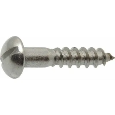 Шуруп ОПМ DIN 96 d2,5x10 мм, MS Ni, 500 шт. УТ000073765