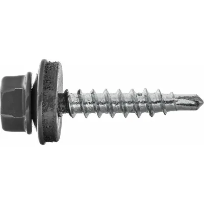 Саморез ОПМ 206036 6,3x70 zn кров., сверло 100 шт П0000028147