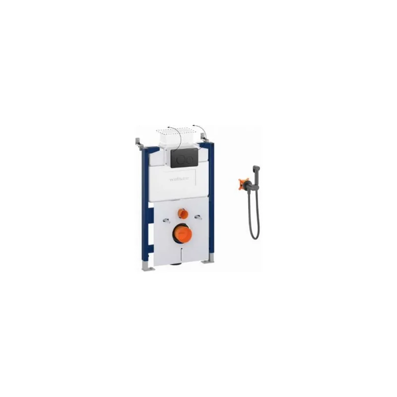 Акционный набор 4 в 1 с низкой системой инсталляции Wellsee Module Compact 129504006