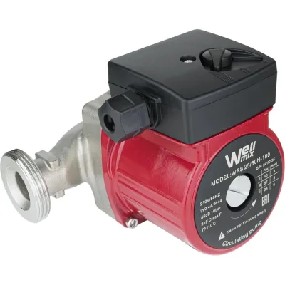 Циркуляционный насос WELLMIX WRS 25/60 N (180 мм, корпус - нерж.сталь) 17109980