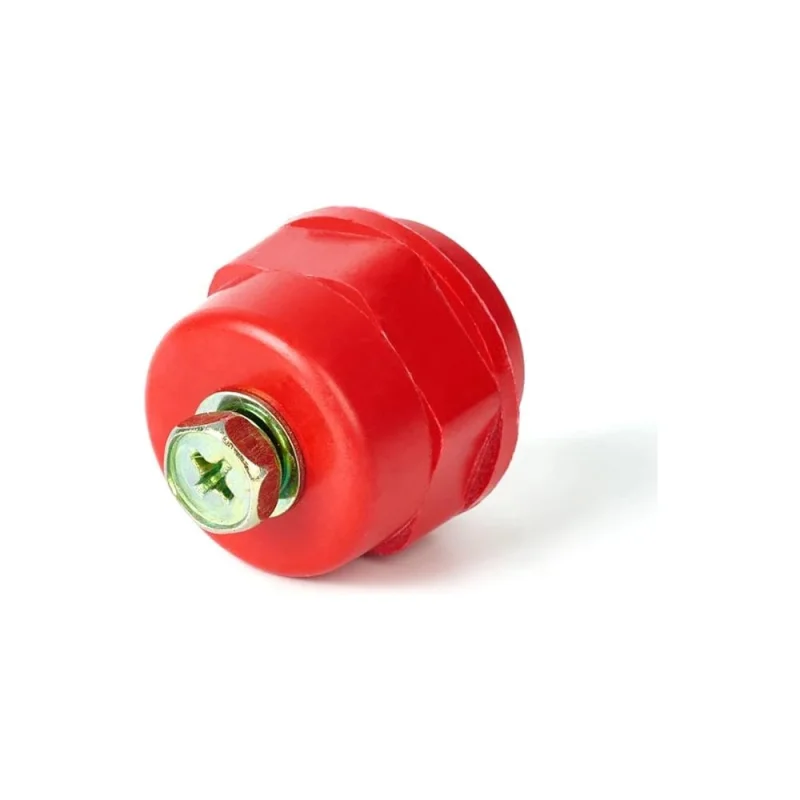 Изолятор силовой HLT SM25 Н25_D27xМ6мм с болтом (10шт./уп) 086-01-10