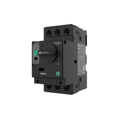 Автоматический выключатель для защиты двигателя SystemePact GM2P Systeme Electric (Schneider Electric) комбинированный расцепитель, 0.4-0.63 А, поворотная рукоятка, GM2P04