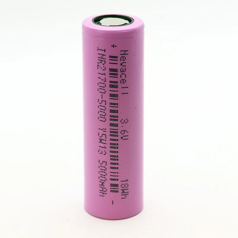Аккумулятор Nevacell INR21700-5000-3С (5000 mAh) без защиты box 2 4687207470117