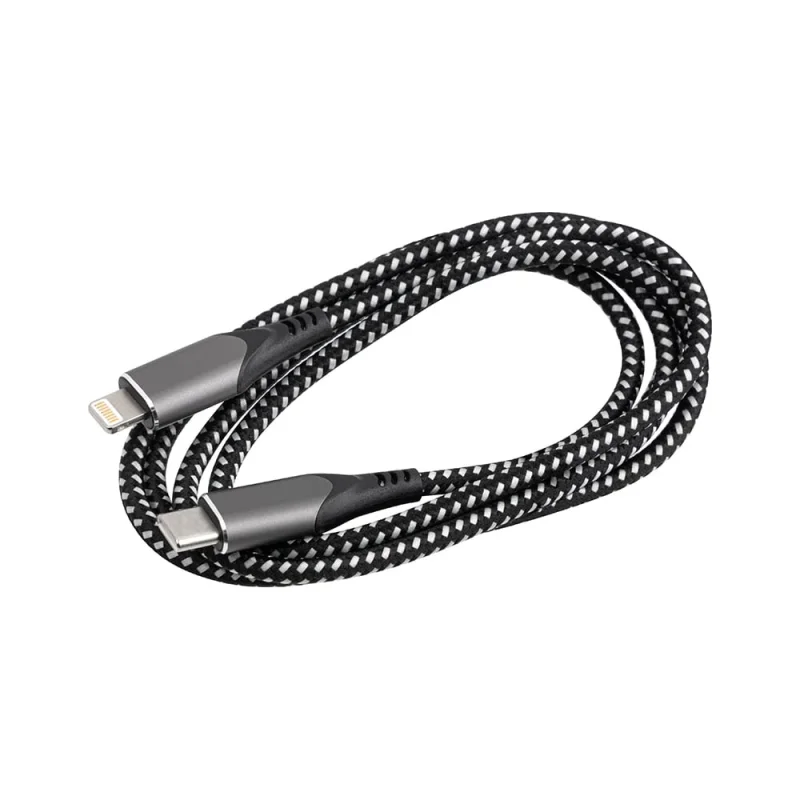 Кабель Energy ET-52 PRO USB-С/Lightning (для продукции Apple), 1 м, 27 Вт 110035