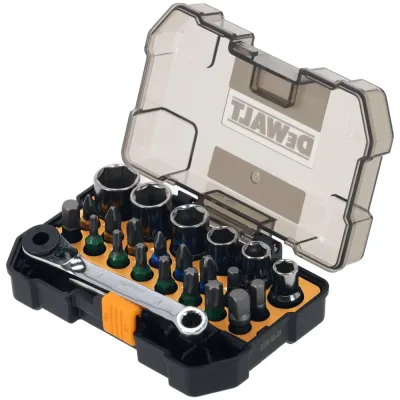 Набор бит и торцевых головок Dewalt McLaren Limited Edition DT70906, 23 шт, в кейсе DT70906-QZ
