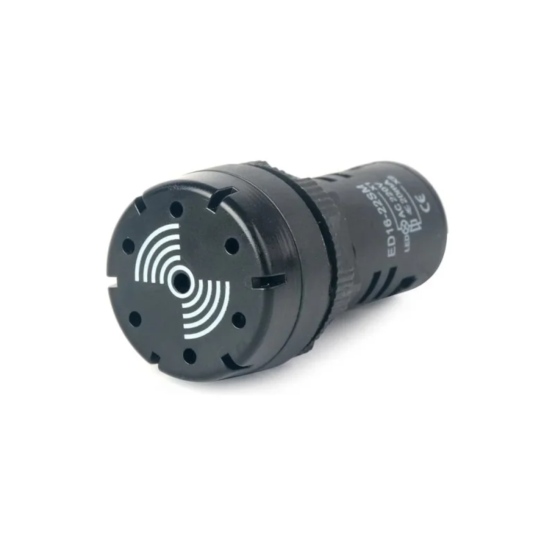 Оповещатель звуковой HLT PBT-16-22BM 230В LED (уп./10 шт) 085-09-091