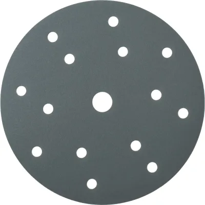Диск шлифовальный на пленочной основе 235 Grey Zirconia 15 отв., 150 мм, P1000, 5 шт SANDWOX 235.150.1000.15.5
