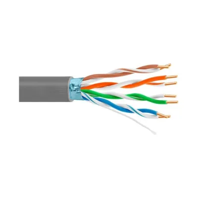 Кабель витая пара 5Bites ftp / solid / 5e / 24awg / cca/ pvc / 100m FS5505-100A