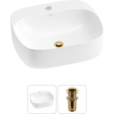 Набор Wellsee 2 в 1 Ideal накладная раковина 50x42 см 20214129R