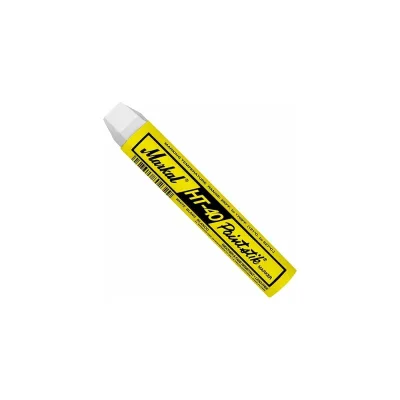 Маркер-карандаш Markal HEAT STIK HT-40 KING SIZE термостойкий от +177ºC до 927ºC белый 81610