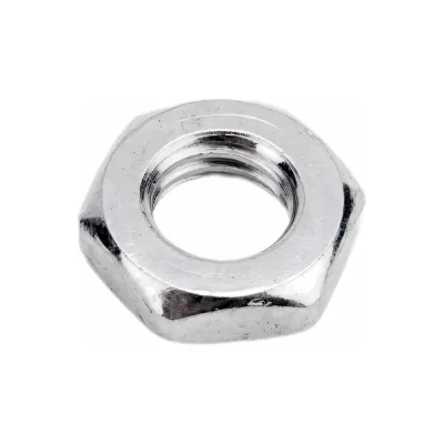Гайка Море-Метизов DIN 439, класс прочности 6, цинк, М10, 50 шт. GAYKA439CM1050M