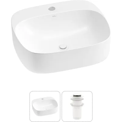 Набор Wellsee 2 в 1 Ideal накладная раковина 50x42 см 20214130R