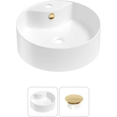 Набор Wellsee 2 в 1 Praxis накладная раковина 40x40 см 32940104R