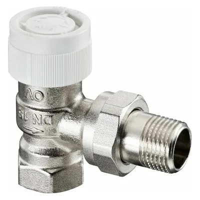 Вентиль Oventrop серия AV9, термостатический, угловой, DN-15, 1/2", 1/2", ВН, PN 1183704