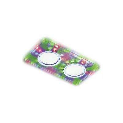 Встраиваемый светильник Ambrella Light Compo Spot S234/2 W/CH/M