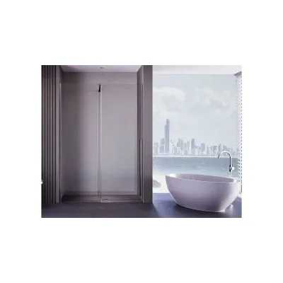 Душевая перегородка Aquanet SW-800GST Душ. перегородка 80х200см, суппорт, стекло 6 мм, прозрачный, профиль золотой сатин крашенный (352351) 00352351