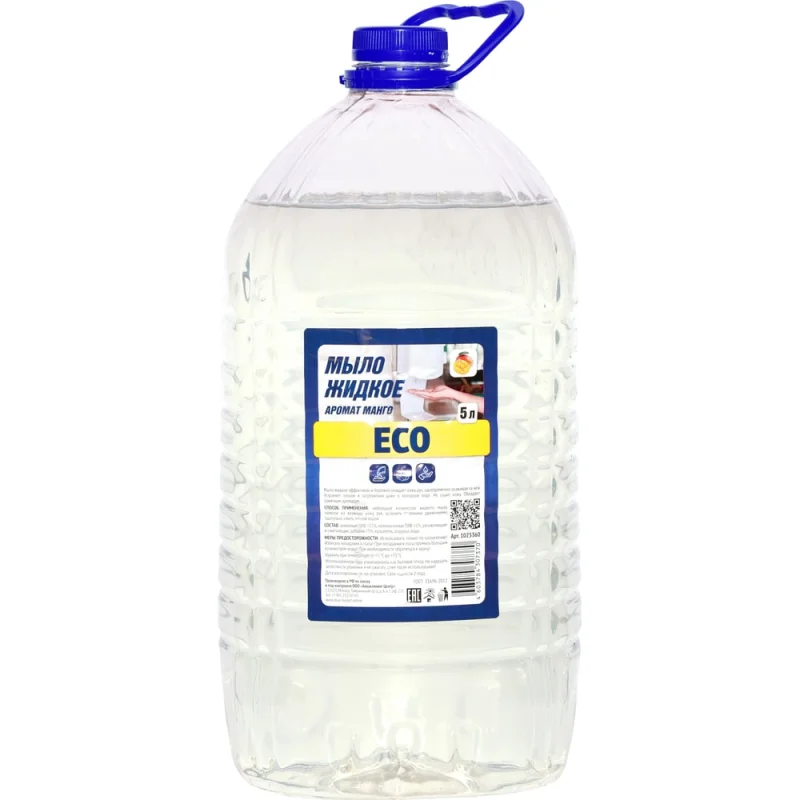 Жидкое мыло ACG ECO Манго 5 л, ПЭТ 1023360