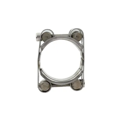 Двухболтовый силовой хомут TITAN LOCK 35-45 мм, нерж. сталь TL35-45DRCSS