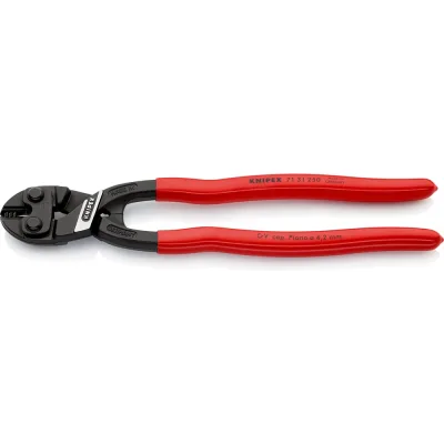 Болторез Knipex, CoBolt XL, компактный, 250 мм, черный, 1К ручки, KN-7131250SB