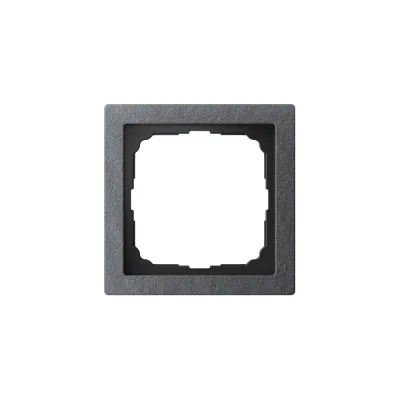 1-постовая рамка Systeme Electric ARTGALLERY PURE камень графит GAL373101