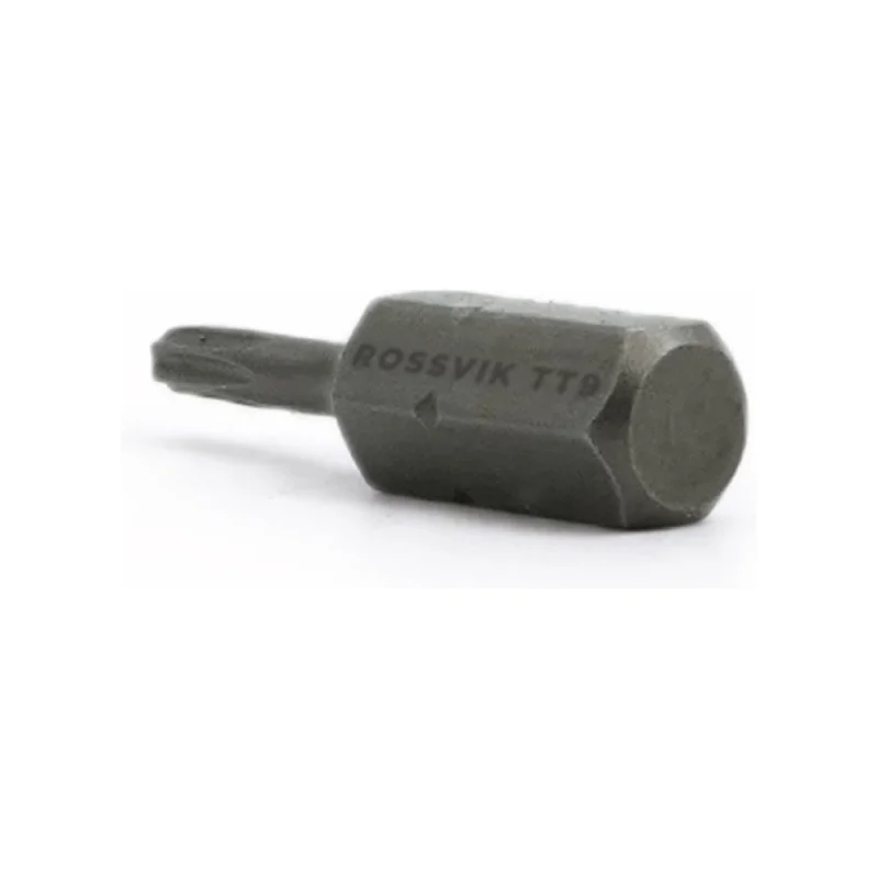 Бита Rossvik TT, TT9, 25 мм, 1/4, сплав S2 (20шт в коробке) 6325TT9